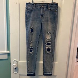 Liverpool Parker Released Hem Ankle Skinny Jeans